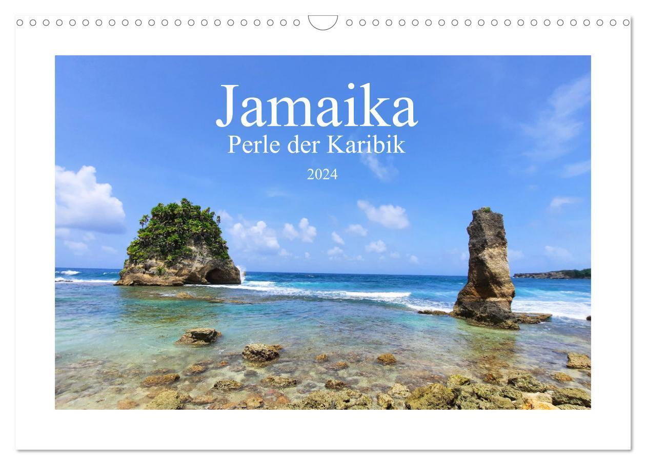 Cover: 9783675508682 | Jamaika - Perle der Karibik 2024 (Wandkalender 2024 DIN A3 quer),...