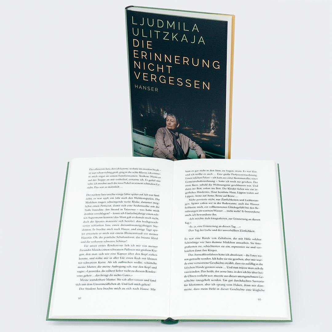 Bild: 9783446276307 | Die Erinnerung nicht vergessen | Ljudmila Ulitzkaja | Buch | Deutsch
