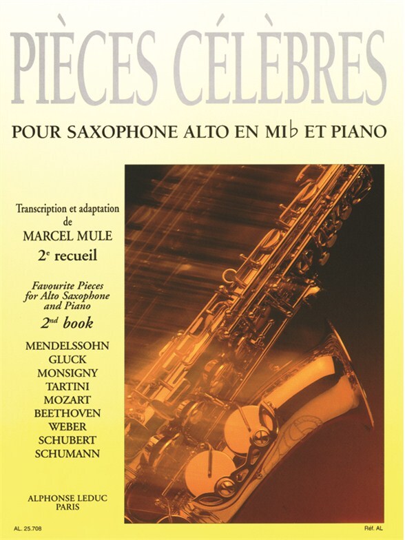 Cover: 9790046257087 | Famous Pieces For Alto Saxophone and Piano Vol. 2 | Marcel Mule | Buch