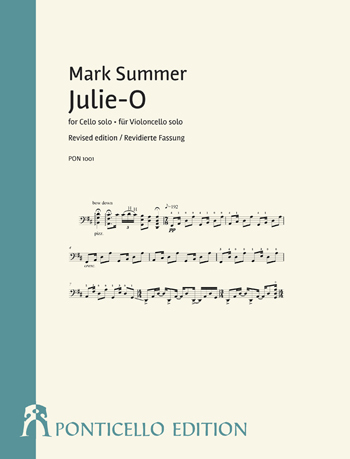 Cover: 9790502080013 | Julie-O für Violoncello | Mark Summer | EAN 9790502080013