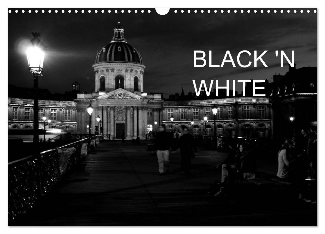 Cover: 9783383570193 | BLACK 'N WHITE (Wandkalender 2024 DIN A3 quer), CALVENDO...