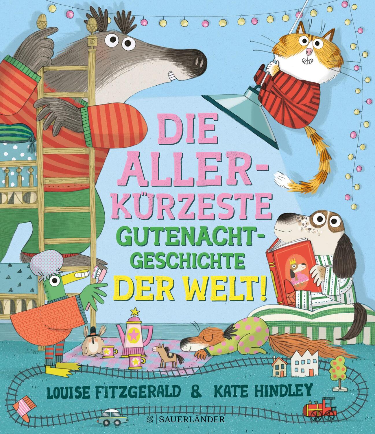 Cover: 9783737372466 | Die allerkürzeste Gutenachtgeschichte der Welt | Louise Fitzgerald