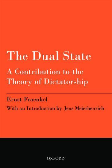 Cover: 9780198716204 | The Dual State | A Contribution to the Theory of Dictatorship | Buch