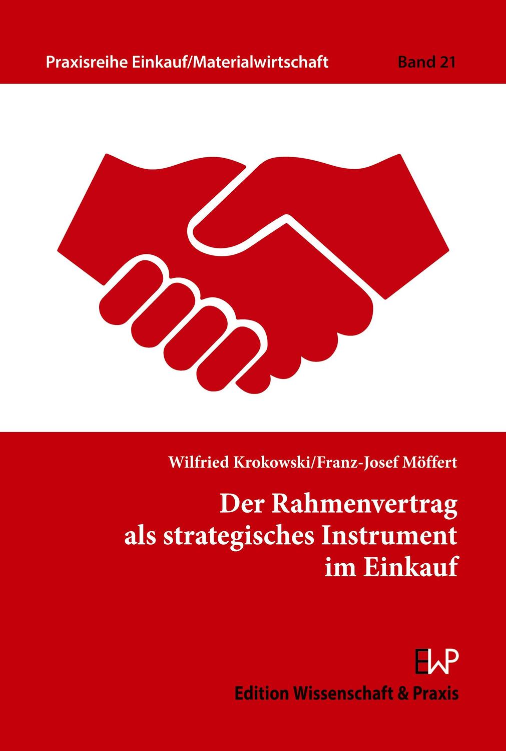 Cover: 9783896737625 | Der Rahmenvertrag als strategisches Instrument im Einkauf. | Buch