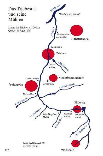 Bild: 9783959664806 | Mühlen an der Auma, der Triebes, der Leuba und im Güldetal | Steiniger