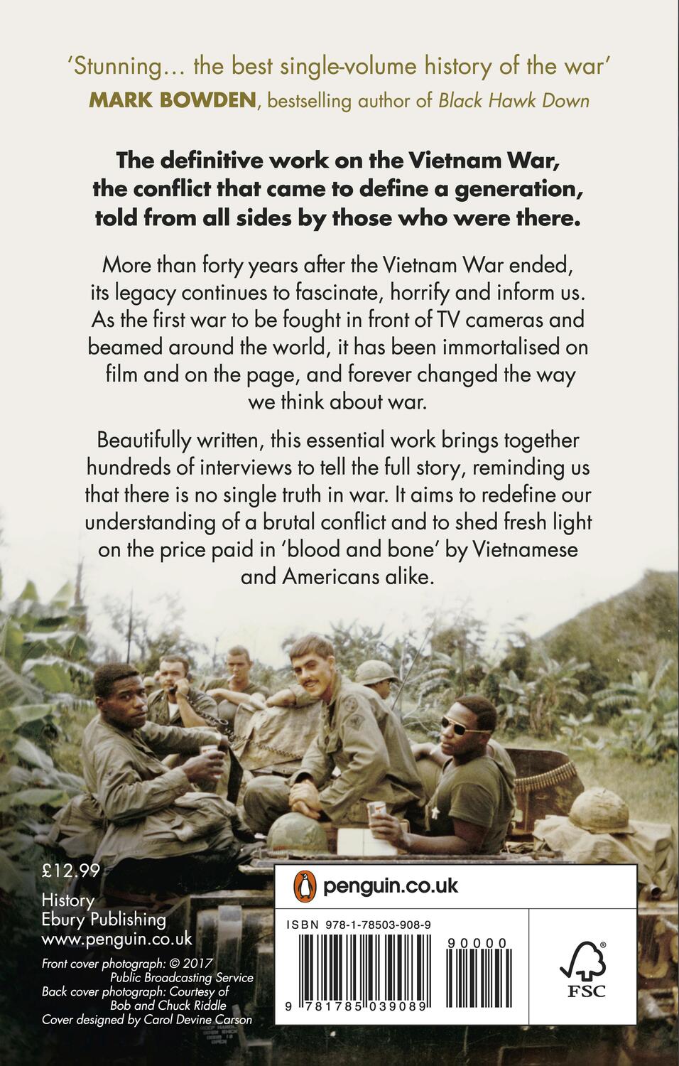Rückseite: 9781785039089 | The Vietnam War | An Intimate History | Geoffrey C. Ward (u. a.)