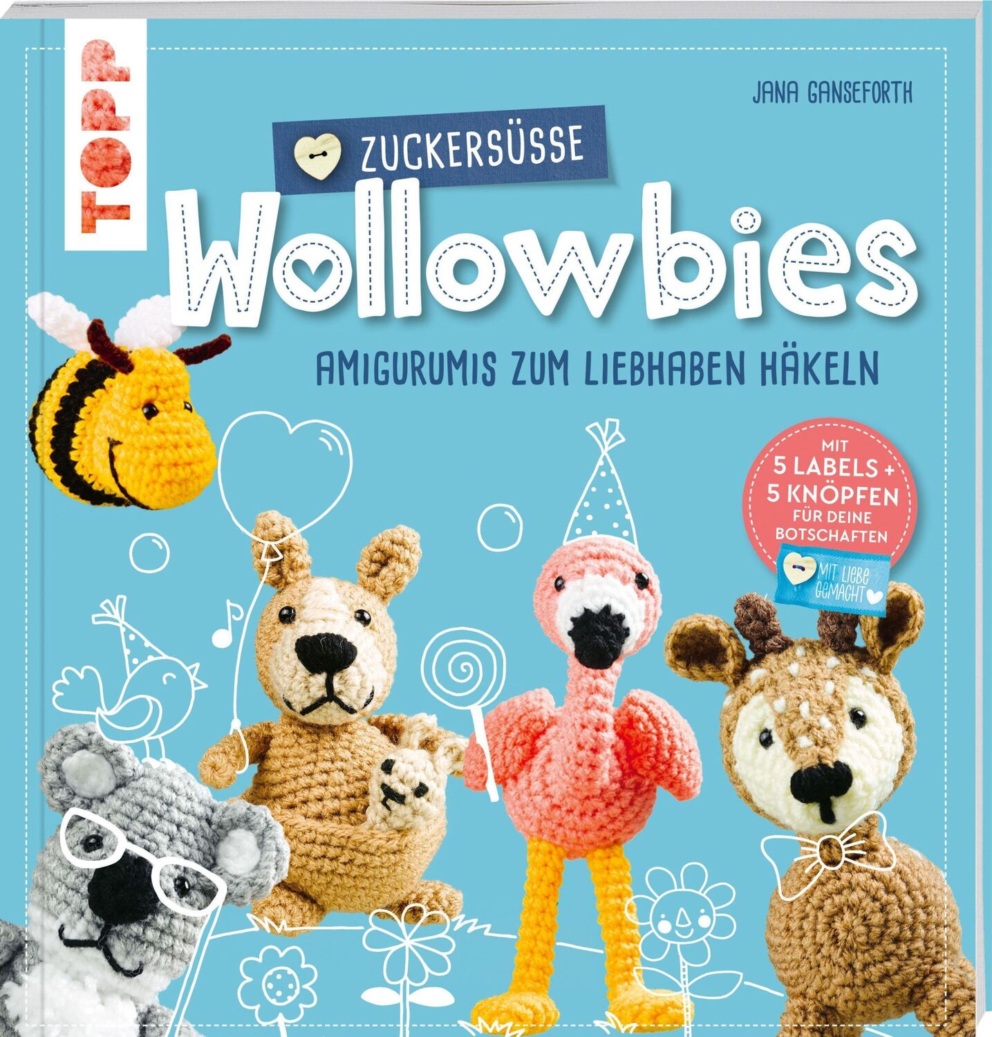 Cover: 9783772448782 | Zuckersüße Wollowbies | Jana Ganseforth | Taschenbuch | 112 S. | 2021