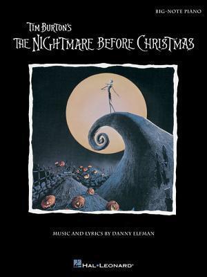 Cover: 9781480342873 | Tim Burton's the Nightmare Before Christmas | Big-Note Piano | Buch
