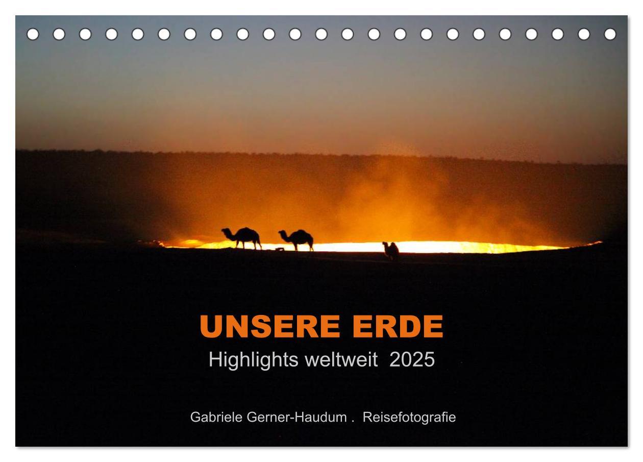 Cover: 9783435668755 | Unsere Erde Highlights weltweit 2025 (Tischkalender 2025 DIN A5...