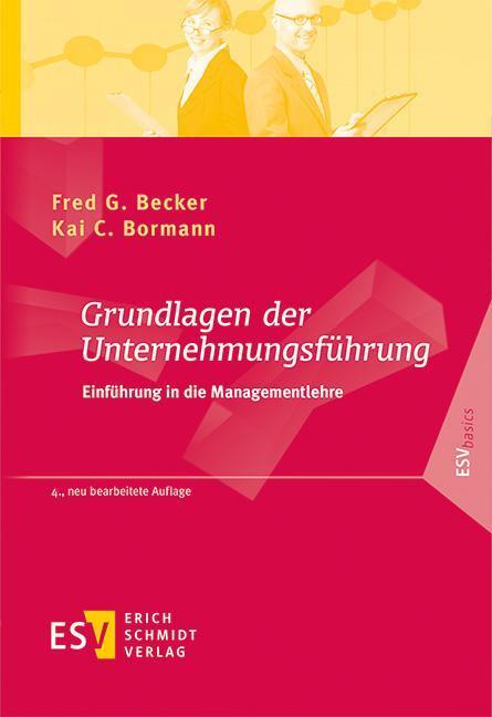 Cover: 9783503211524 | Grundlagen der Unternehmungsführung | Fred G. Becker (u. a.) | Buch