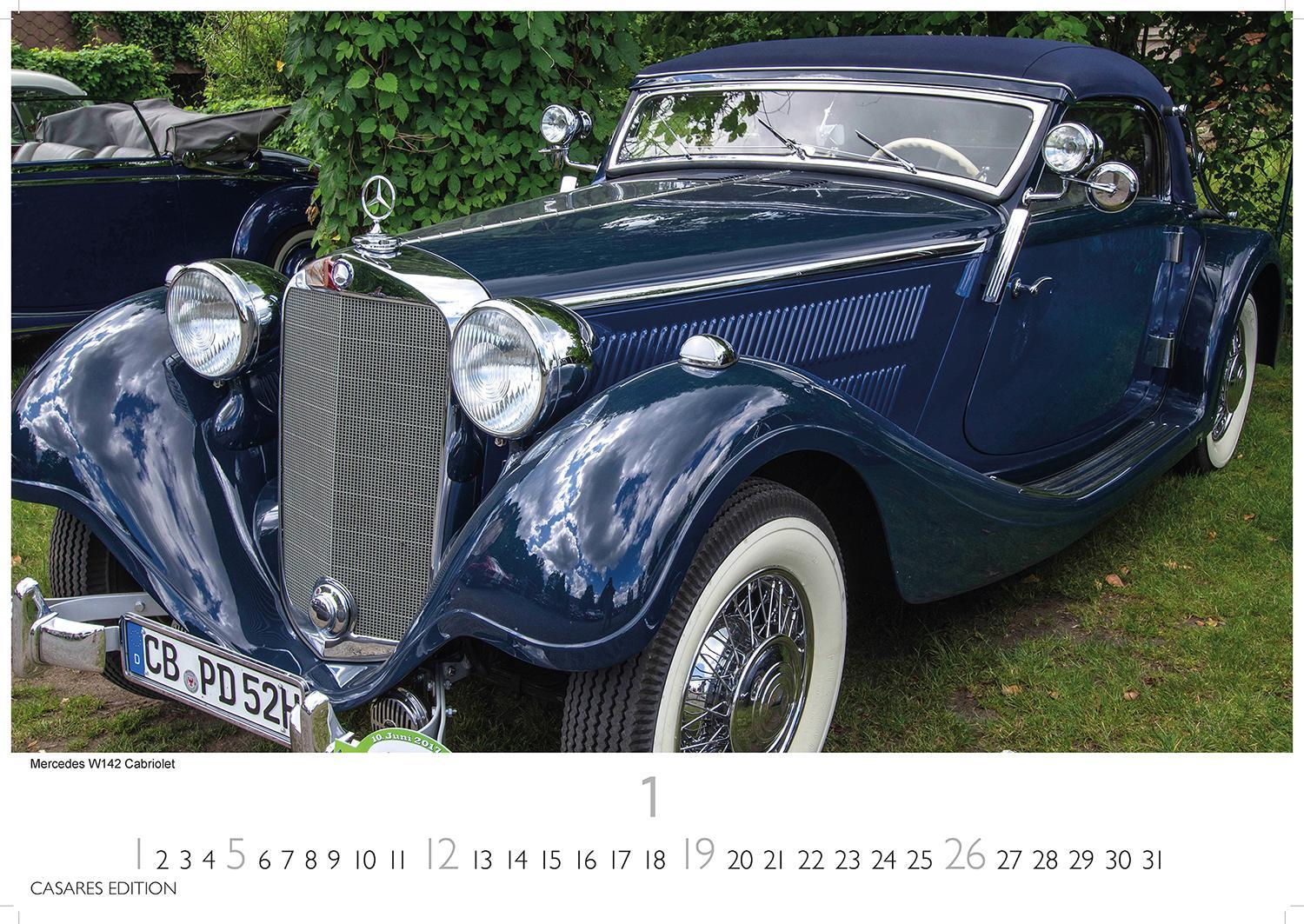 Bild: 9781835240984 | German Classic Cars 2025 L 35x50cm | Kalender | 14 S. | Deutsch | 2025