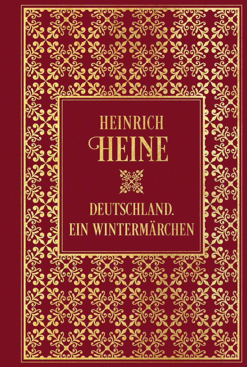 Cover: 9783868207194 | Deutschland. Ein Wintermärchen | Leinen mit Goldprägung | Heine | Buch