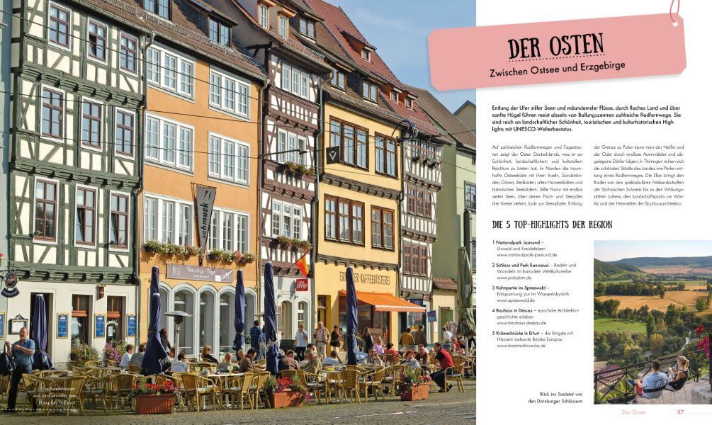 Bild: 9783734315657 | Zweirad.Glück | Die 100 schönsten Radtouren in Deutschland | Buch