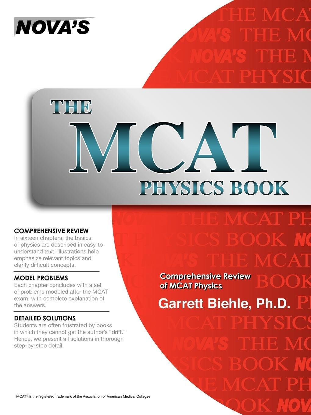 Cover: 9781889057330 | The MCAT Physics Book | Garrett Biehle | Taschenbuch | Paperback