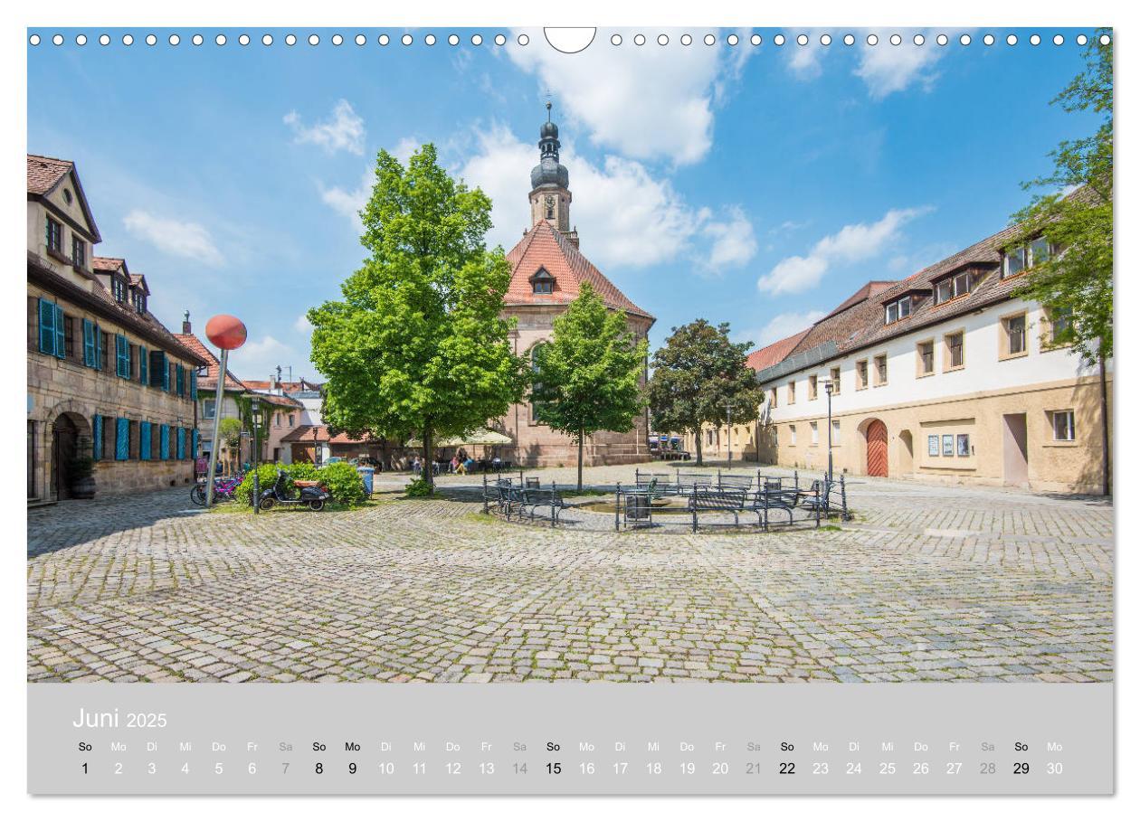 Bild: 9783435458325 | Hugenottenstadt Erlangen 2025 (Wandkalender 2025 DIN A3 quer),...