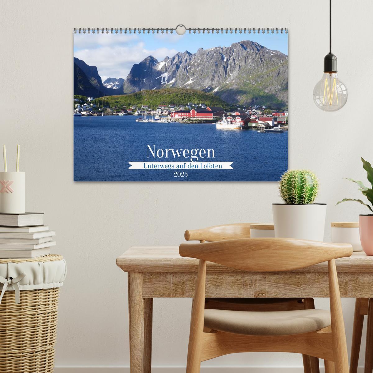 Bild: 9783457151945 | Norwegen - Unterwegs auf den Lofoten (Wandkalender 2025 DIN A3...