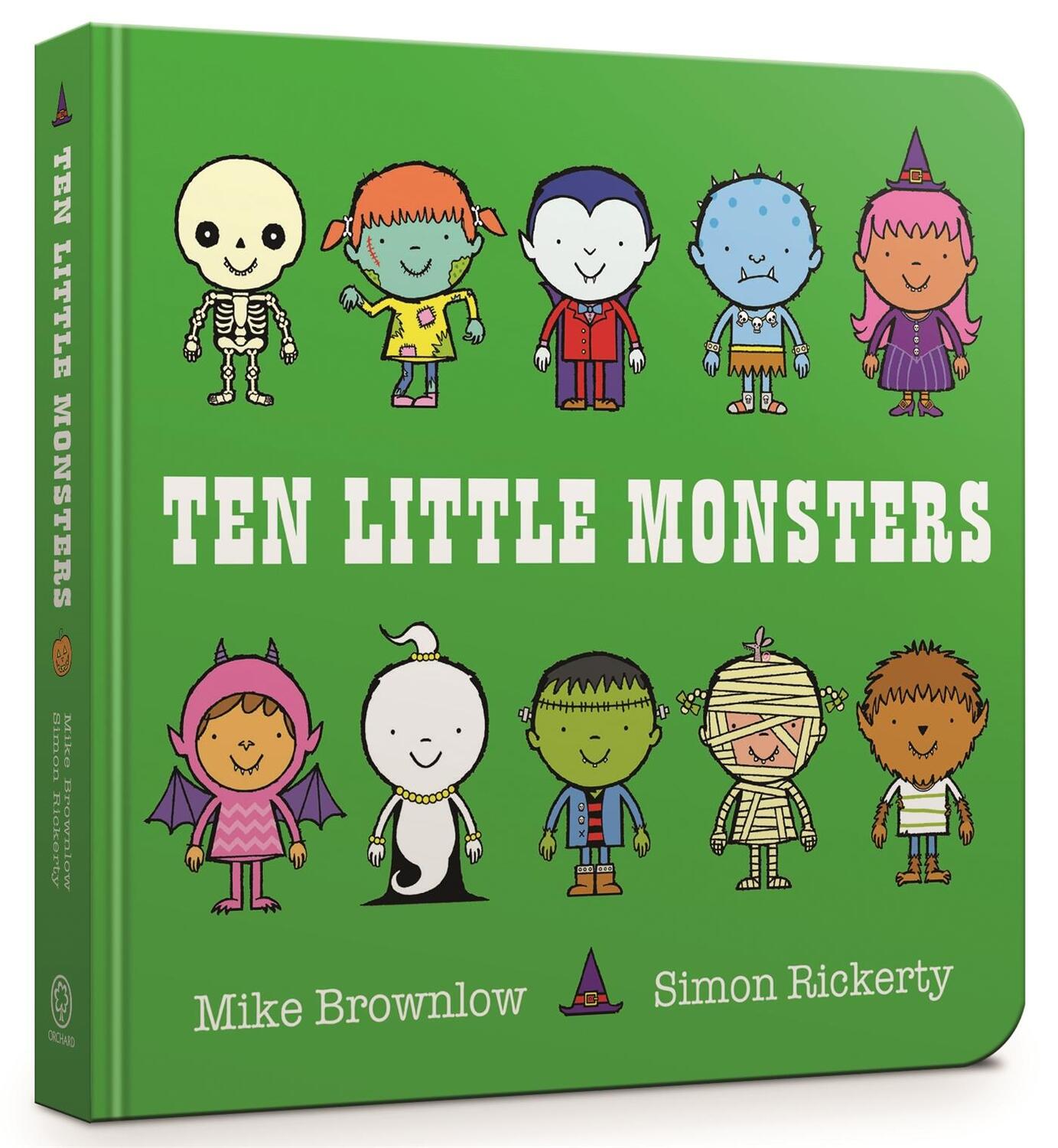 Cover: 9781408346488 | Ten Little Monsters Board Book | Mike Brownlow | Buch | Englisch