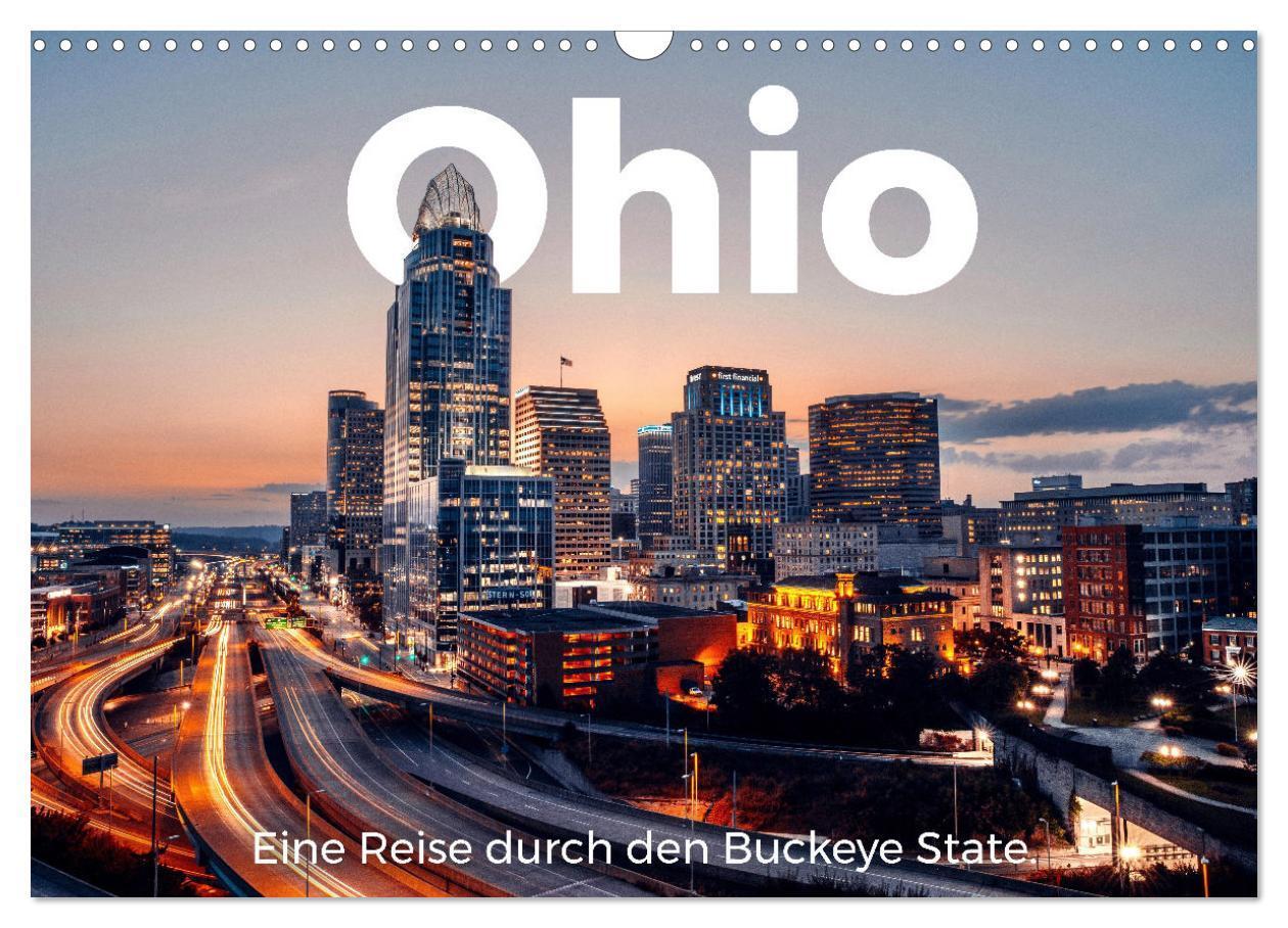 Cover: 9783435005734 | Ohio - Eine Reise durch den Buckeye State (Wandkalender 2025 DIN A3...