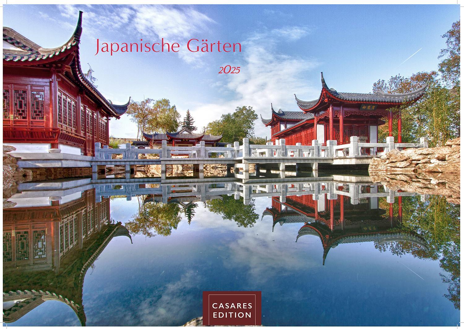 Cover: 9781835242278 | Japanische Gärten 2025 S 24x35cm | Kalender | 14 S. | Deutsch | 2025