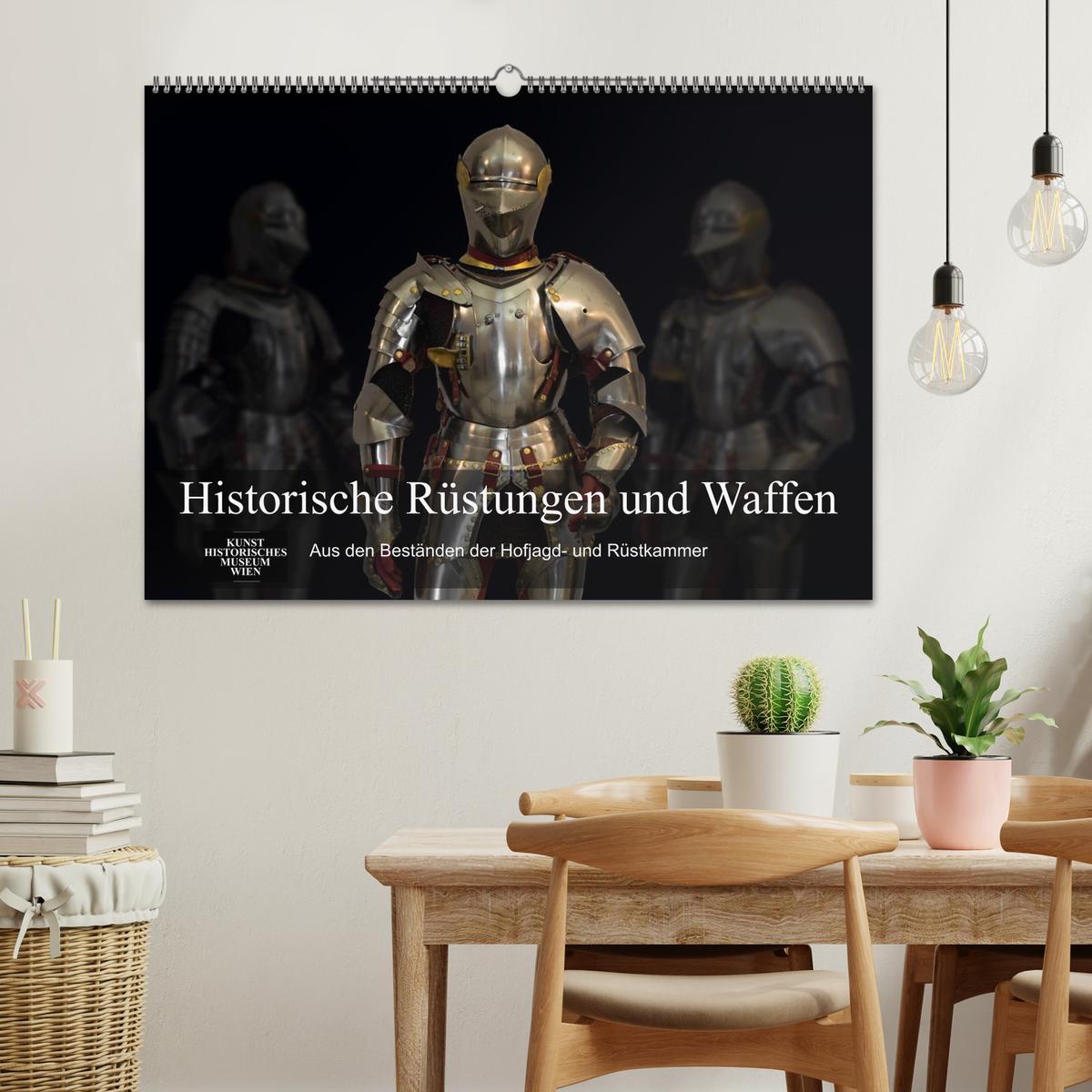 Bild: 9783435479795 | Historische Rüstungen und Waffen (Wandkalender 2025 DIN A2 quer),...