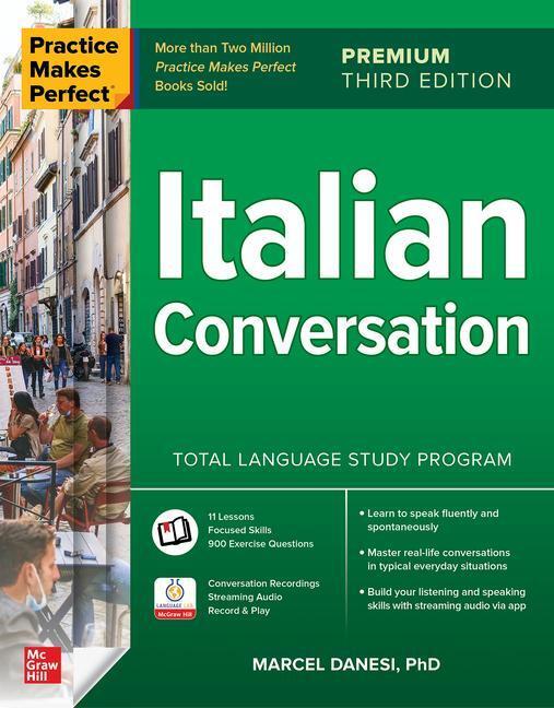 Cover: 9781264807345 | Practice Makes Perfect: Italian Conversation | Marcel Danesi | Buch