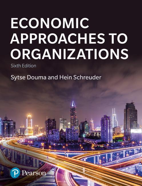 Cover: 9781292128900 | Economic Approaches to Organizations | Sytse Douma (u. a.) | Buch