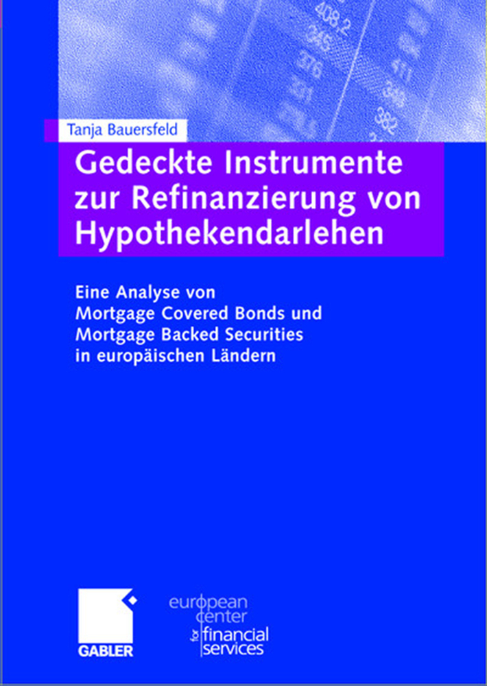Cover: 9783834907059 | Gedeckte Instrumente zur Refinanzierung von Hypothekendarlehen | Buch