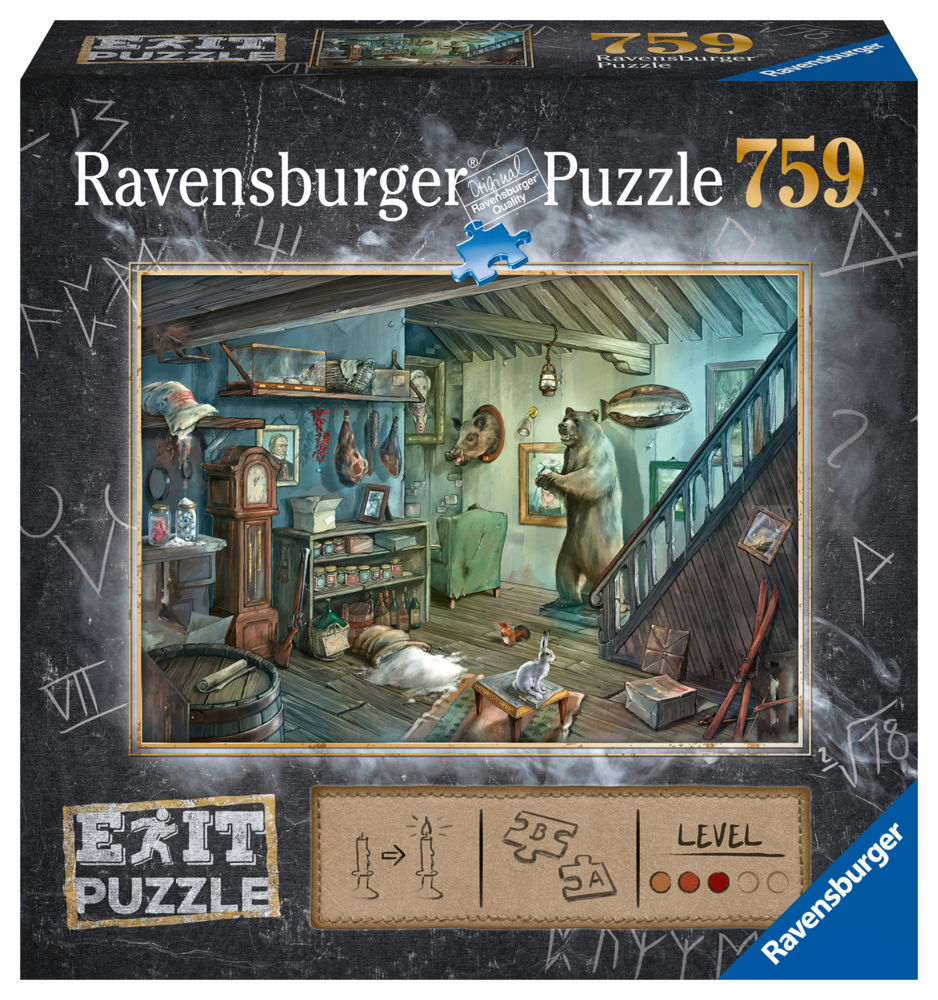 Cover: 4005556150298 | Ravensburger EXIT Puzzle 15029 Im Gruselkeller 759 Teile | Spiel