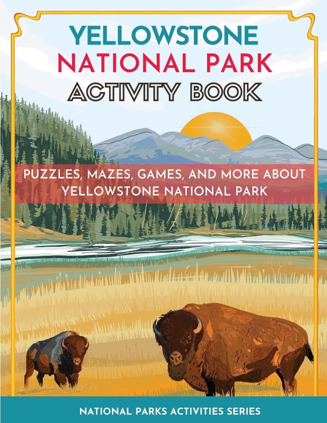 Cover: 9781956614008 | Yellowstone National Park Activity Book | Little Bison Press | Buch
