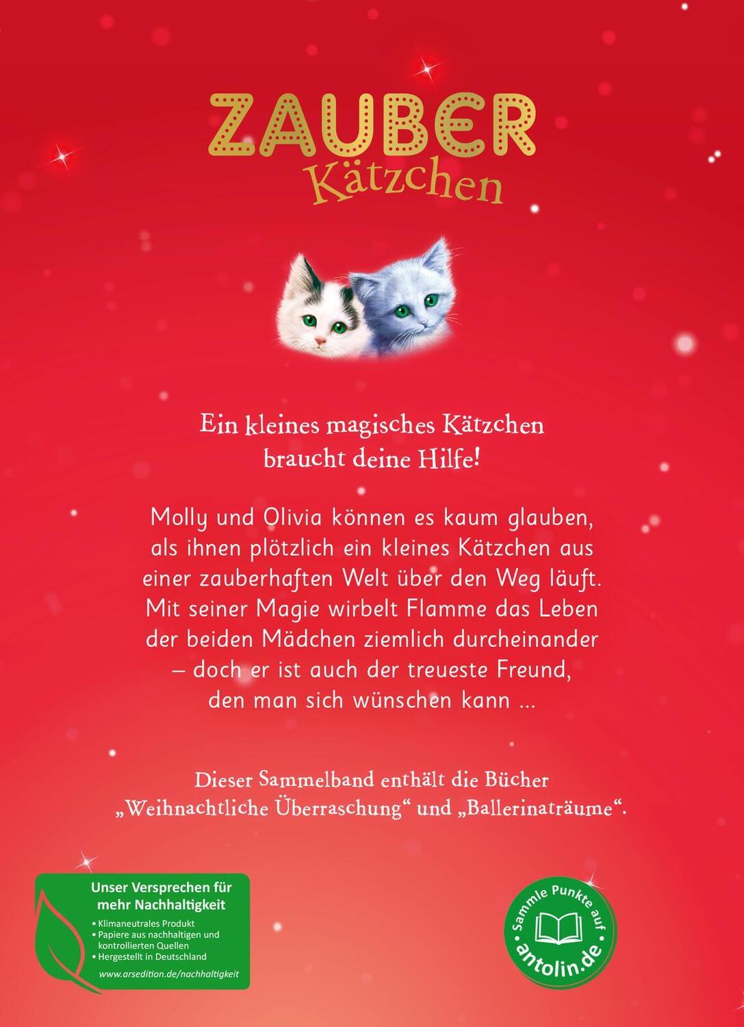 Rückseite: 9783845853406 | Zauberkätzchen - Die Weihnachts-Überraschung | Sue Bentley | Buch