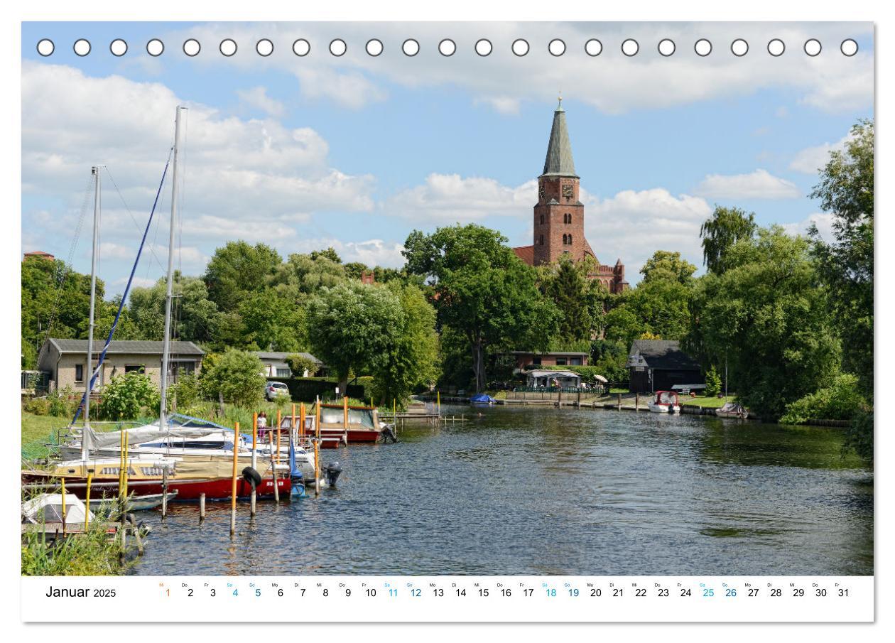 Bild: 9783435070336 | Die Havel entlang - Brandenburg, Rathenow, Havelberg (Tischkalender...