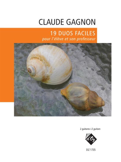 Cover: 9782896556342 | 19 duos faciles | Claude Gagnon | Buch | Les Productions d'OZ