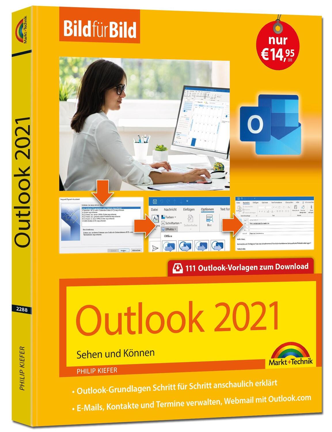 Cover: 9783959822886 | Outlook 2021 Bild für Bild erklärt. Komplett in Farbe. Outlook...