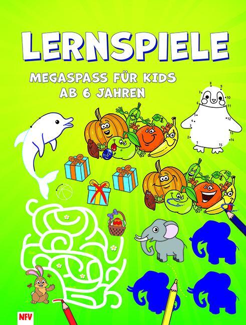 Cover: 9783849450533 | Lernspiele | Megaspaß für Kids ab 6 Jahren | Taschenbuch | Deutsch