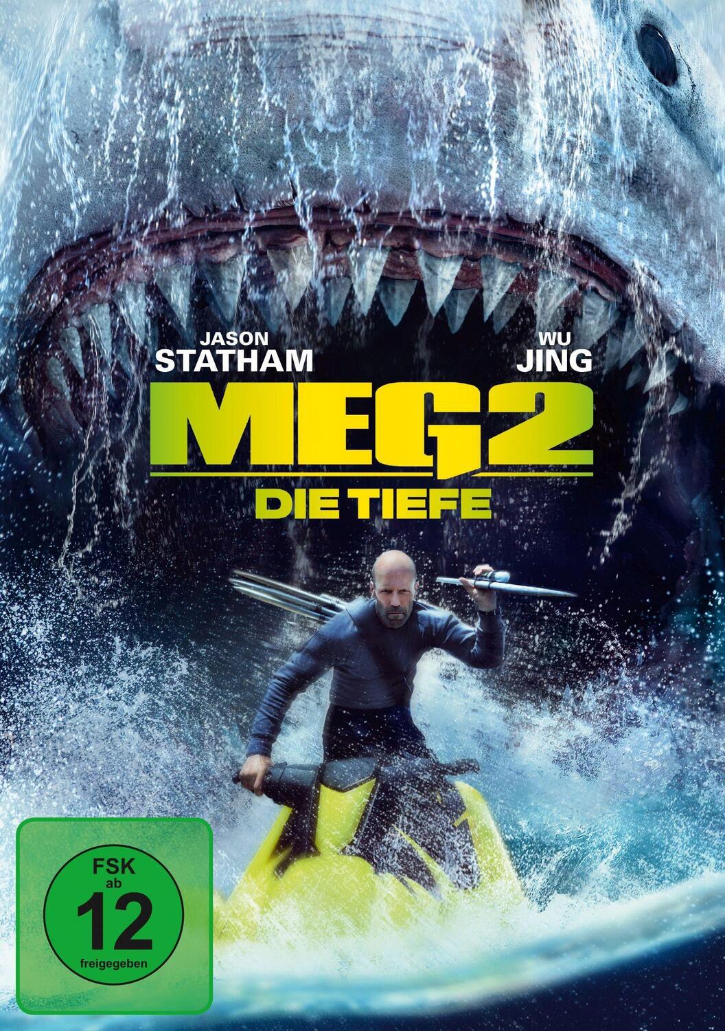 Cover: 5051890335364 | Meg 2: Die Tiefe | DVD | Deutsch | 2023 | Warner Bros Entertainment