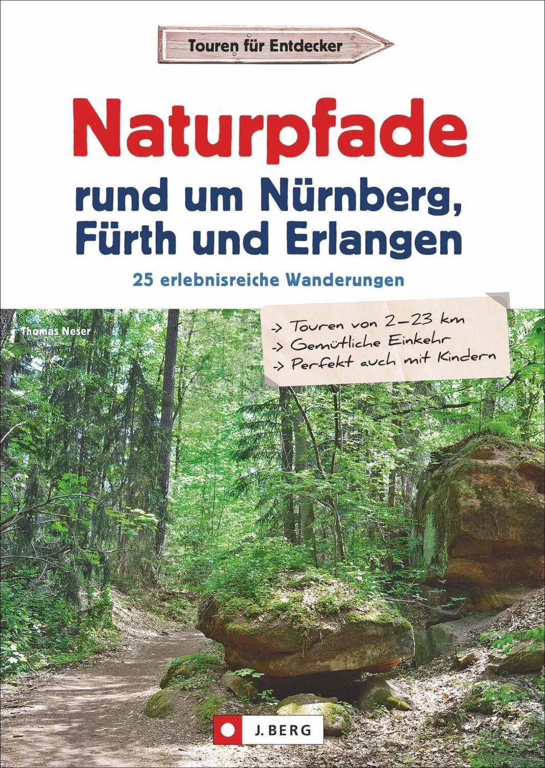 Cover: 9783862467334 | Naturpfade rund um Nürnberg, Fürth und Erlangen | Thomas Neser | Buch