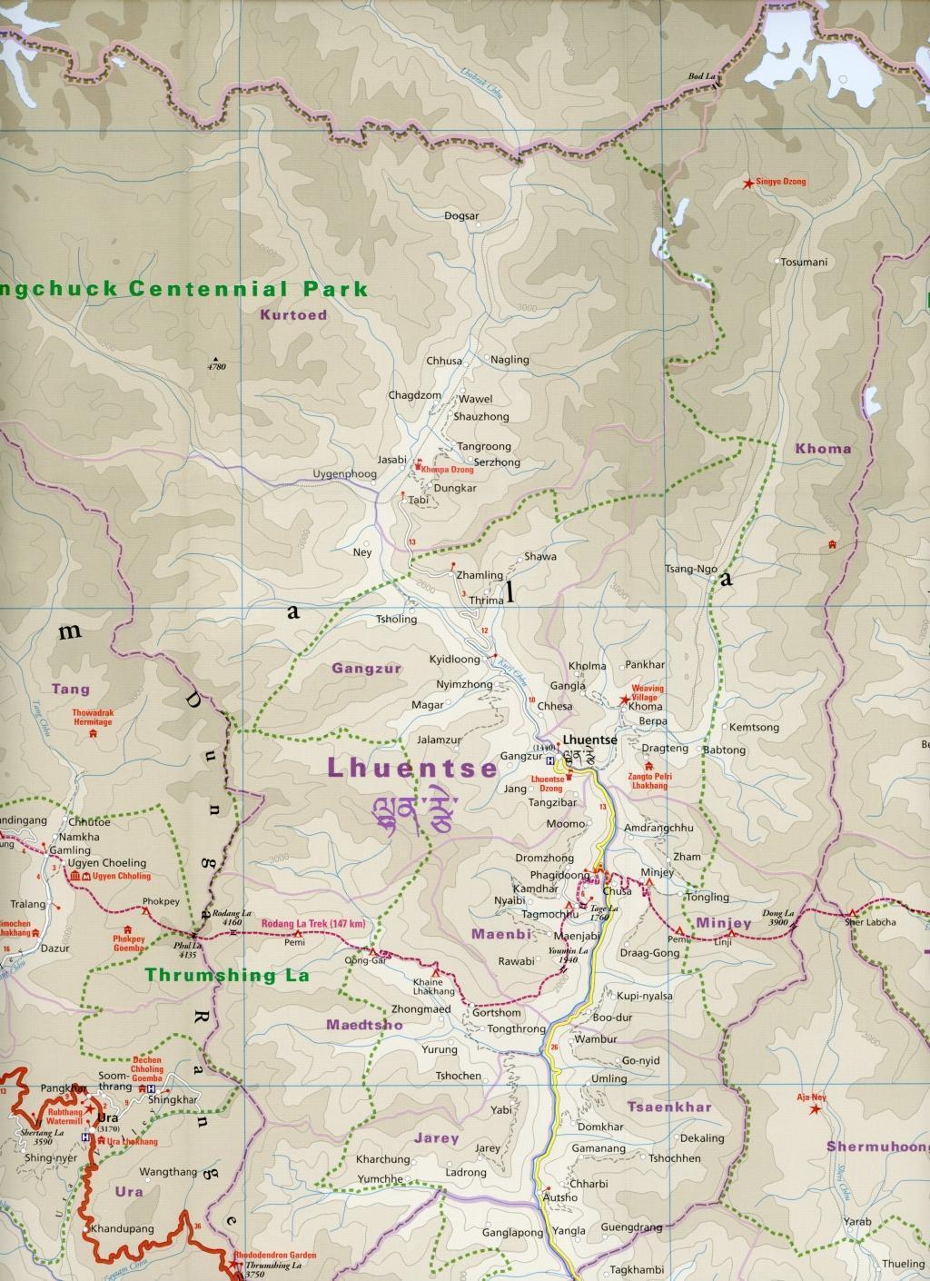 Bild: 9783831773336 | Reise Know-How Landkarte Bhutan 1 : 250.000 | Rump | (Land-)Karte