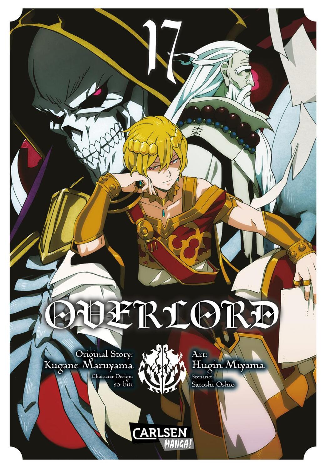 Cover: 9783551750600 | Overlord 17 | Der Isekai-Manga zum Animehit! | Hugin Miyama (u. a.)