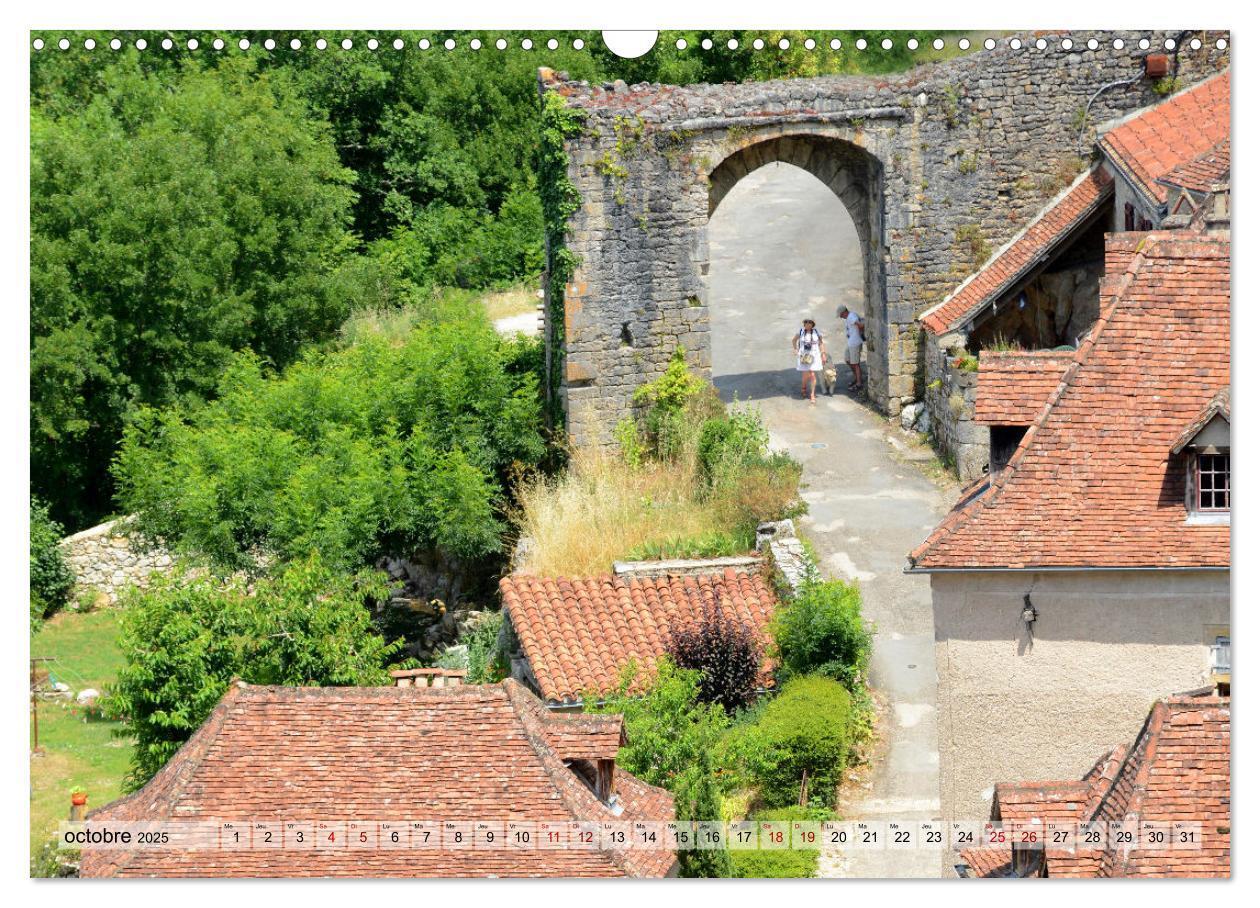 Bild: 9781325934928 | Saint-Cirq-Lapopie Village (Calendrier mural 2025 DIN A3 vertical),...