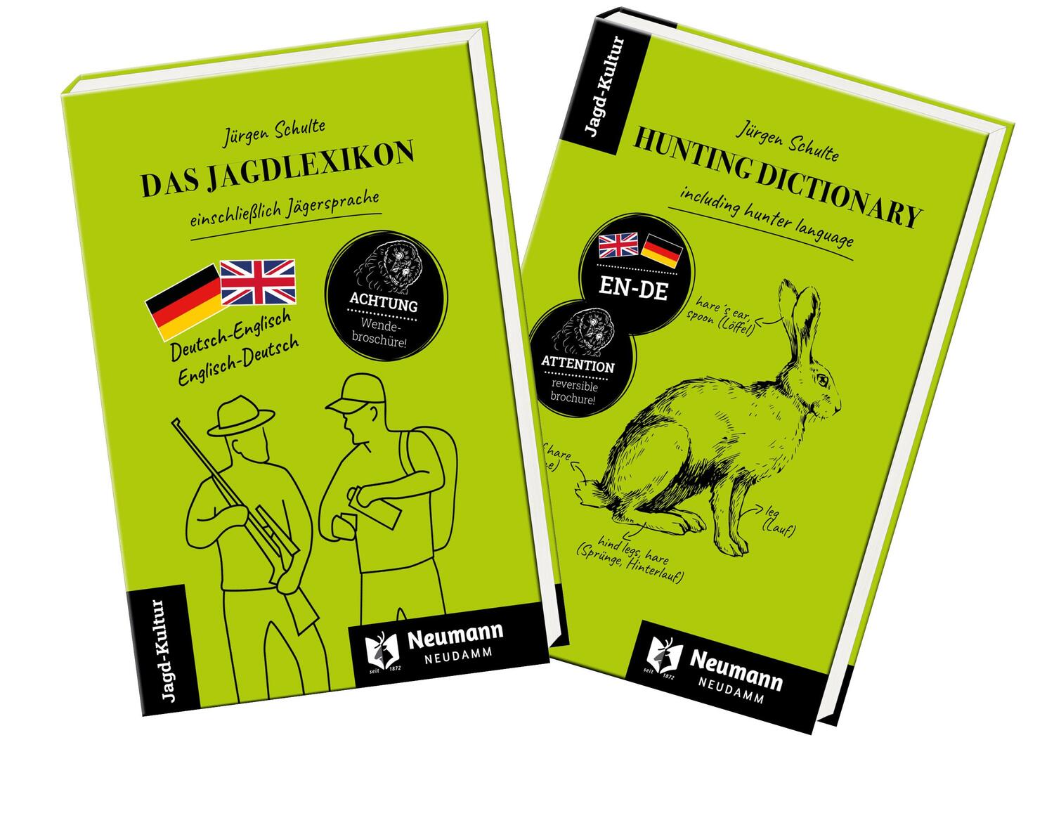 Cover: 9783788820732 | Das Jagdlexikon DE-EN - EN-DE / HUNTING DICTIONARY | Jürgen Schulte