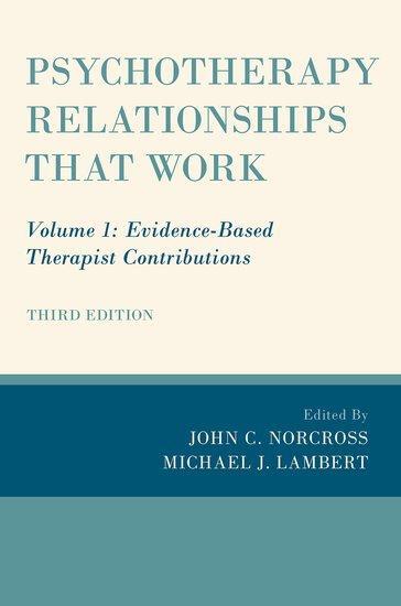 Cover: 9780190843953 | Psychotherapy Relationships That Work | John C Norcross (u. a.) | Buch