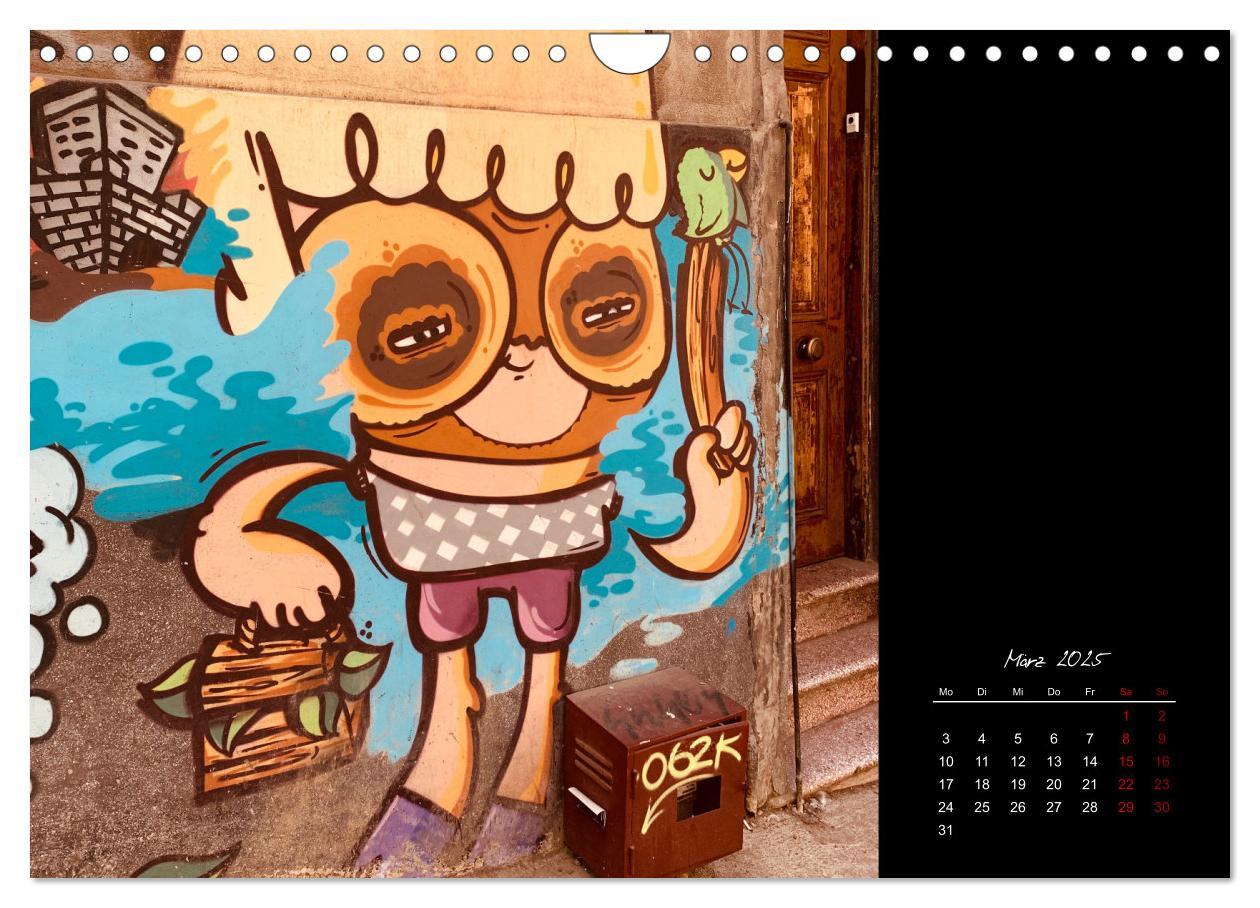 Bild: 9783435103683 | Valparaiso Streetart (Wandkalender 2025 DIN A4 quer), CALVENDO...