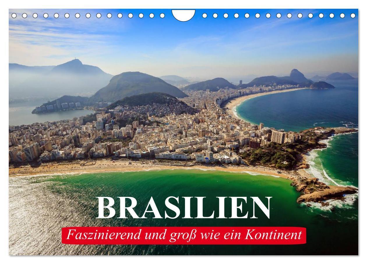 Cover: 9783383311376 | Brasilien. Faszinierend und groß wie ein Kontinent (Wandkalender...