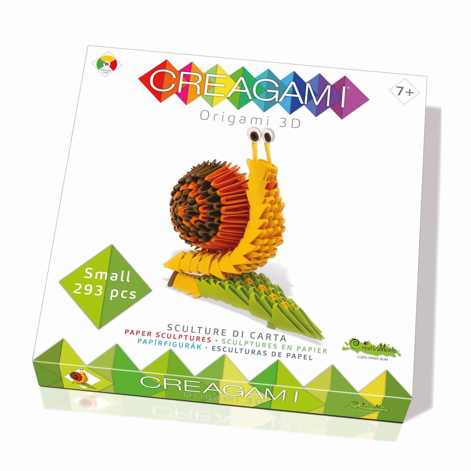 Cover: 8032591787161 | CREAGAMI - Origami 3D Schnecke 293 Teile | Creagami | Spiel | 3178716