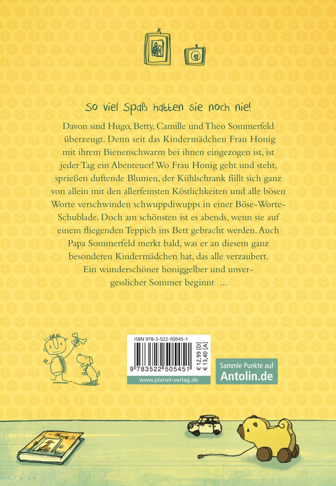 Rückseite: 9783522505451 | Und plötzlich war Frau Honig da | Sabine Bohlmann | Buch | Frau Honig