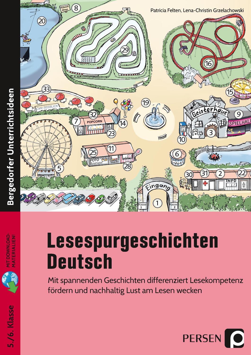 Cover: 9783403204534 | Lesespurgeschichten 5./6. Klasse - Deutsch | Patricia Felten (u. a.)