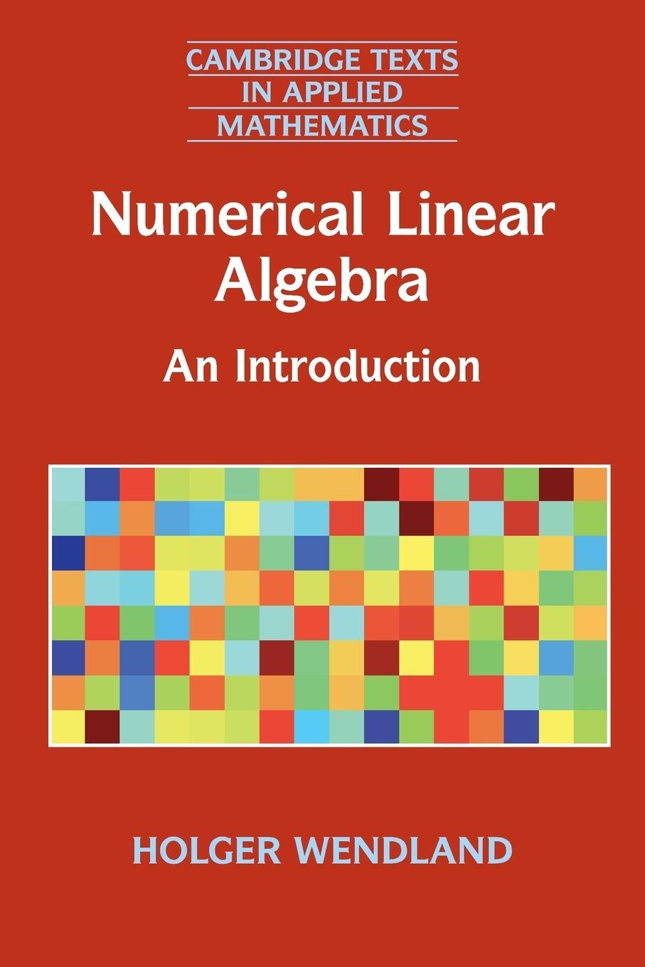 Cover: 9781316601174 | Numerical Linear Algebra | Holger Wendland | Taschenbuch | Paperback