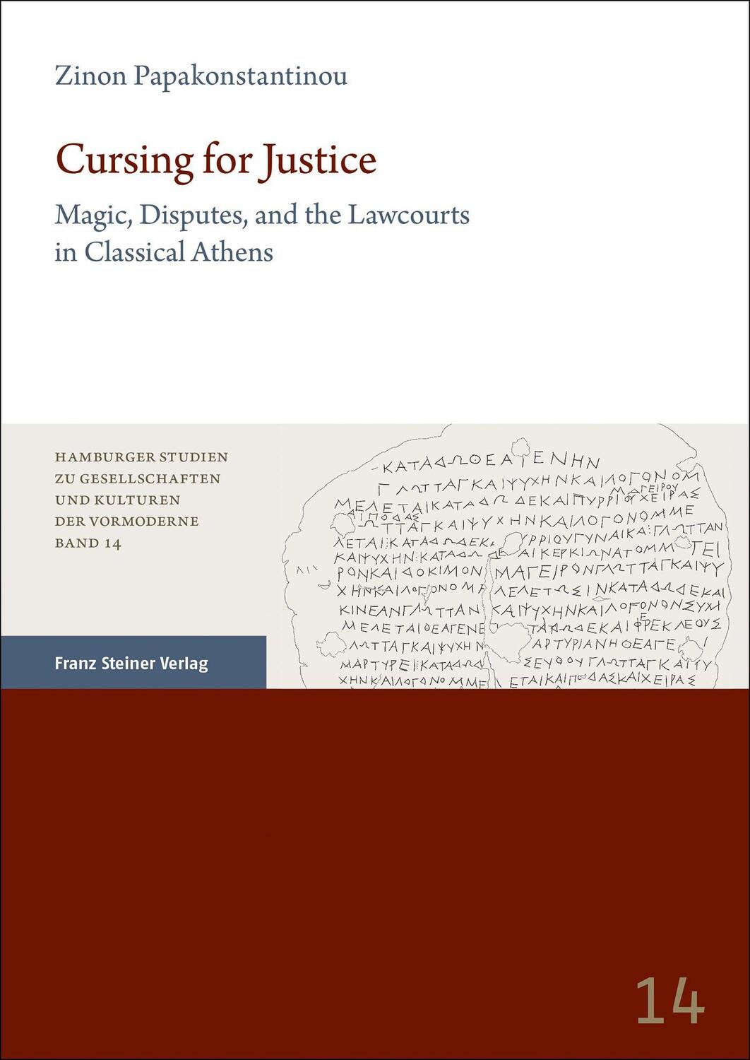 Cover: 9783515129145 | Cursing for Justice | Zinon Papakonstantinou | Taschenbuch | Englisch