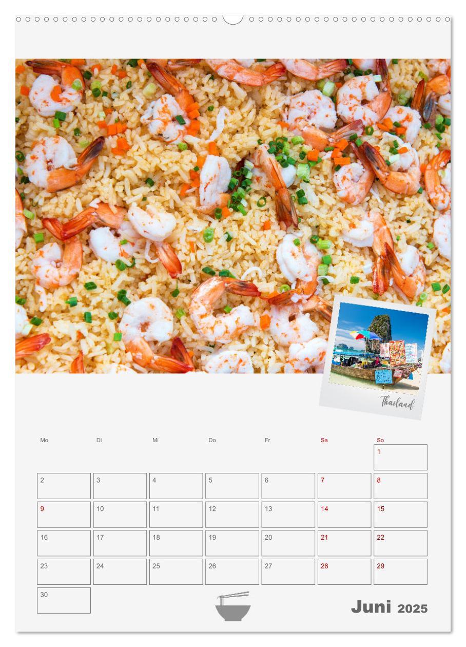 Bild: 9783435906482 | Street Food - Küchenplaner (Wandkalender 2025 DIN A2 hoch),...