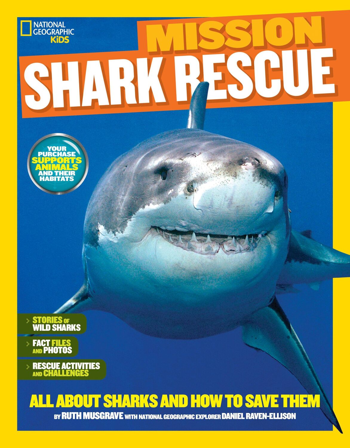 Cover: 9781426320903 | National Geographic Kids Mission: Shark Rescue | Ruth A Musgrave